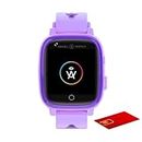 Angel Watch Kids Smartwatch with FREE SIM Card. Waterproof Phone Watch for Kids, GPS Tracker, SOS, Remote Audio/video, Safe Contacts List, Calls & Messaging- 5-12Y