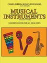 Coloring Book for 4-5 Year Olds (Musical Instruments) Bernard Patrick Buch 2020