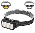 Amitasha 5in1 Headlamp Rechargeable, 1000 Lumen Super Bright Head Lamps Outdoor LED Rechargeable, IPX4 Waterproof Headlamp for Night Walking, Running, Hiking & Outdoor Camping Gear