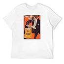 ICobesuop Reval Cigarettes Tobacco Smoke T-Shirt Graphic Top Printed Shirt Short-Sleeve Tee Mens Size 3XL
