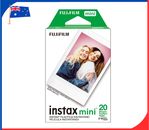 Fujifilm INSTAX Mini Instant Film 2 Pack = 20 Sheets (White) for Fujifilm Mini 8