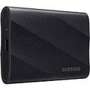 SAMSUNG T9 Portable SSD 4TB, USB 3.2 Gen 2x2 External Solid State Drive, Seq. Read Speeds Up to 2,000MB/s for Gaming, Students and Professionals, Black