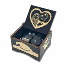 Spring Music Box Wooden Wind-up Music Boxes Musical Gift Jewelry Music Boxes HOT