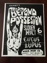 Original - Beyond Posession - Hardcore Punk ‘80’s Flyer - Toronto Ontario