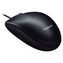 Mouse Logitech USB nero ottico business mouse ottico PC laptop computer nuovo