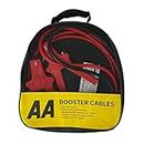 AA Insulated Booster Cables/Jump Leads AA4550 - For Petrol/Diesel Engines Up to 3000cc, 3 m Cable, Storage Bag