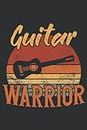 Guitar Warrior: Squared Journal or Notebook (6x9 Inches) with 120 pages
