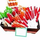 Party Monkeys 50 Pack Party Syringes | 20 ml Capacity Reusable Party Springe for Desserts & Others | Syringe Durable Syringes for Halloween Thanksgiving Christmas Bachelorette Parties — 50 Pack (20 ml)