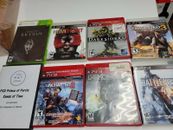 8 Games Mix lot teen mature ps3/xbox360 tested guaranteed. Fast shipping 