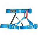 Cypher Guide Climbing Harness, True Mountaineering Classic, Great for Group and Institutional Use, Blue,One Size