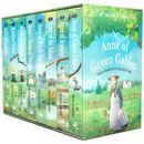 L.M. Montgomery Anne of Green Gables 8 Bücher Sammlung Box Set windige Pappeln
