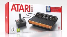 Atari 2600 Plus Videospielkonsole (enthält 10 in 1 Spielkassette) (Neu)