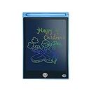 8.5 Pouces Tablette d‘Écriture pour Enfants Dessin Enfant Et Réutilisables Tablette LCD pour 3 4 5 6 7 Ans sans Batterie (Bleu)