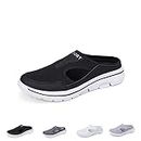 BDROX Men's Comfort Breathable Support Sports Sandals,Outdoor Casual Non Slip Orthopedic Sneakers Walking Slip on Shoes (Blake,40.5)