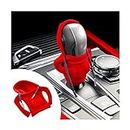 CGEAMDY Gear Shift Knobs Sudadera Con Capucha, Protector De Palanca De Cambios De Perilla Automática, Universal Auto Knob Gear Stick Protector, Accesorios Para Decoración De Auto Interiores(Rojo)