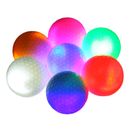 7Pcs Glow in The Dark Light up Led Golf Balls Night Sports Gift Outdoor Sports