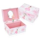 Girl's Gift Music Box with Spinning Ballerina,Fairy Design Musical Jewelry Box 