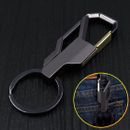 Car Accessories Metal Leather Key Chain Ring Keyfob Keyring Keychains Men Gift
