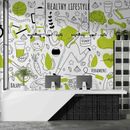 3D Fitness Sports Equipment Wall Murals Wallpaper Murals Wall Sticker Wall 23