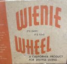 Vintage 1950's WIENIE Wheel Hot Dog Rotisserie Attachment