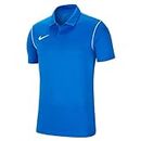 Nike Unisex Kinder Park 20 Poloshirt, Royal Blue/White/White, 7-8 Jahre EU