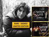 SIXTEEN LEGS rare SIGNED deluxe double book set - Neil Gaiman, Bookend Trust