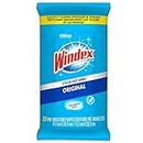 Windex Original Glass and Window Cleaner Wipes, Removes Fingerprints, Smudges, and Smears, 28 Count