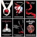 The Twilight Saga Series by Stephenie Meyer 6 Books Collection Set [Twilight, New Moon, Eclipse, Breaking Dawn, Midnight Sun (Hardback) and The Short Second Life Of Bree Tanner (Hardback)]