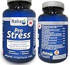 Naka Platinum Pro Stress Adaptogenic Formula to Support adrenal renewal, Stress reduction & increased Energy - 75 capsules BONUS SIZE (60+15 Free)