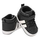 Tricycle Clothing Kids Unisex Baby Boys & Baby Girls Casual Sneaker Boots (9-15 Months) (Black)