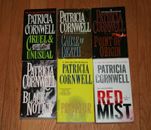 Lot 6 book Patricia Cornwell Scarpetta Cruel Unusual Cause Death Point Black Red