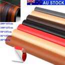 16Color PU Leather Self Adhesive Sofa Patch Repair Sticker Stick-on Couch Fix AU
