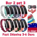Fitbit Alta HR Silicone Replacement Band Wrist Watch Band Secure Buckle 