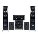 The Living Audio Symphony TLA HT1500 Premium Home Theatre 200 Watts Wired Black