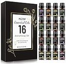 Essential Oils Set - 16 Pcs Premium Essential Oil Kit for Candle Making, Diffusers, Massages, Aromatherapy, Skin Care - Lavender, Eucalyptus, Peppermint, Tea Tree Aromatherapy Oils