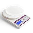 Venus Electronic Digital Kitchen Weighing Scale, Food Weight Machine For Home, Baking, Health 10 Kg With 2 Years Warranty And Battries Included, Silver