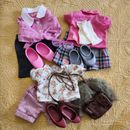 14 Pcs Lot 18" Our Generation Doll Clothes Outfits Purse Shoes Socks Glasses