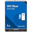 WD Blue 1 TB, 2,5 Zoll (interne HDD, hohe Zuverlässigkeit, SATA 6 Gbit/s-Schnittstelle, 128 MB Cache, WD F.I.T. Lab-zertifizierte Kompatibilität)