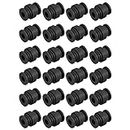 MECCANIXITY Anti-Vibration Shock Absorption Damping Rubber Balls M7x20mm for RC Quadcopter FPV Gimbal Camera Mount (Black/Pack of 12)