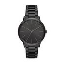 Armani Exchange Cayde Analog Black Dial and Band Stainless Steel Men's Watch-AX2701