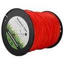 DasMorine Square Shaped Nylon String Lawn Trimmer Line Replacement Spool for Weed Lawn Grass Yard (2.65mm x 300m)