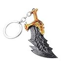 HBSWUI TV Movies Show Original Design Quality Anime Cosplay Jewelry Cartoons Metal God f wa Keychains Gifts for Men Woman