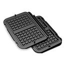 Tefal XA7308 OptiGrill waffle plates, suitable for OptiGrill 4-in-1 and 2-in-1 models, preparation of Belgian waffles, black