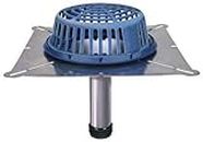 Zurn RD2150-SS4 - Stainless Steel Replacement Retrofit Roof Drain, 4"
