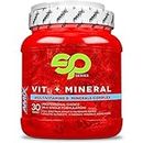 Amix - Vitamins + Minerals Superpack - Complemento Vitamínico - Con Vitaminas y Minerales - Para el Funcionamiento Óptimo del Cuerpo - Nutrición Deportiva - Contiene 30 bolsas