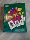 Parker Sequence Five in a Row Family Strategy Board Gioco di carte vintage 1997