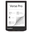 PocketBook Verse Pro E-Reader Waterproof | Eye-Friendly 6'' E-Ink Carta™ HD Touchscreen | Audio-Book & E-Book Reader | Text-to-Speech Function | SMARTlight | 16GB | WiFi & Bluetooth | Red