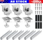 Solar Panel Rails Bracket Fixing PV End Clamp/Middle Clamp-Mounting 30mm/35mm AU