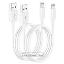 3Pack iPhone Charger Cord 3ft, [MFi Certified] Apple Charging Cable, 3 Feet Original Lightning to USB Cable, iPhone Charging Cables for iPhone 13 Mini/12/11/Pro/XS/MAX/XR/8/7 Plus/6s/5S/SE,iPad