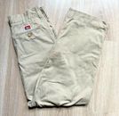 Vintage Ben Davis California Beige Chino Work Trousers W30 Made USA Pants Wide